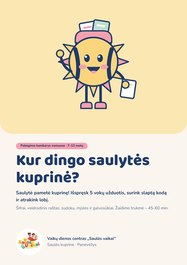 „Kur dingo saulytės kuprinė?“ viršelis